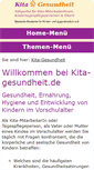 Mobile Screenshot of kita-gesundheit.de